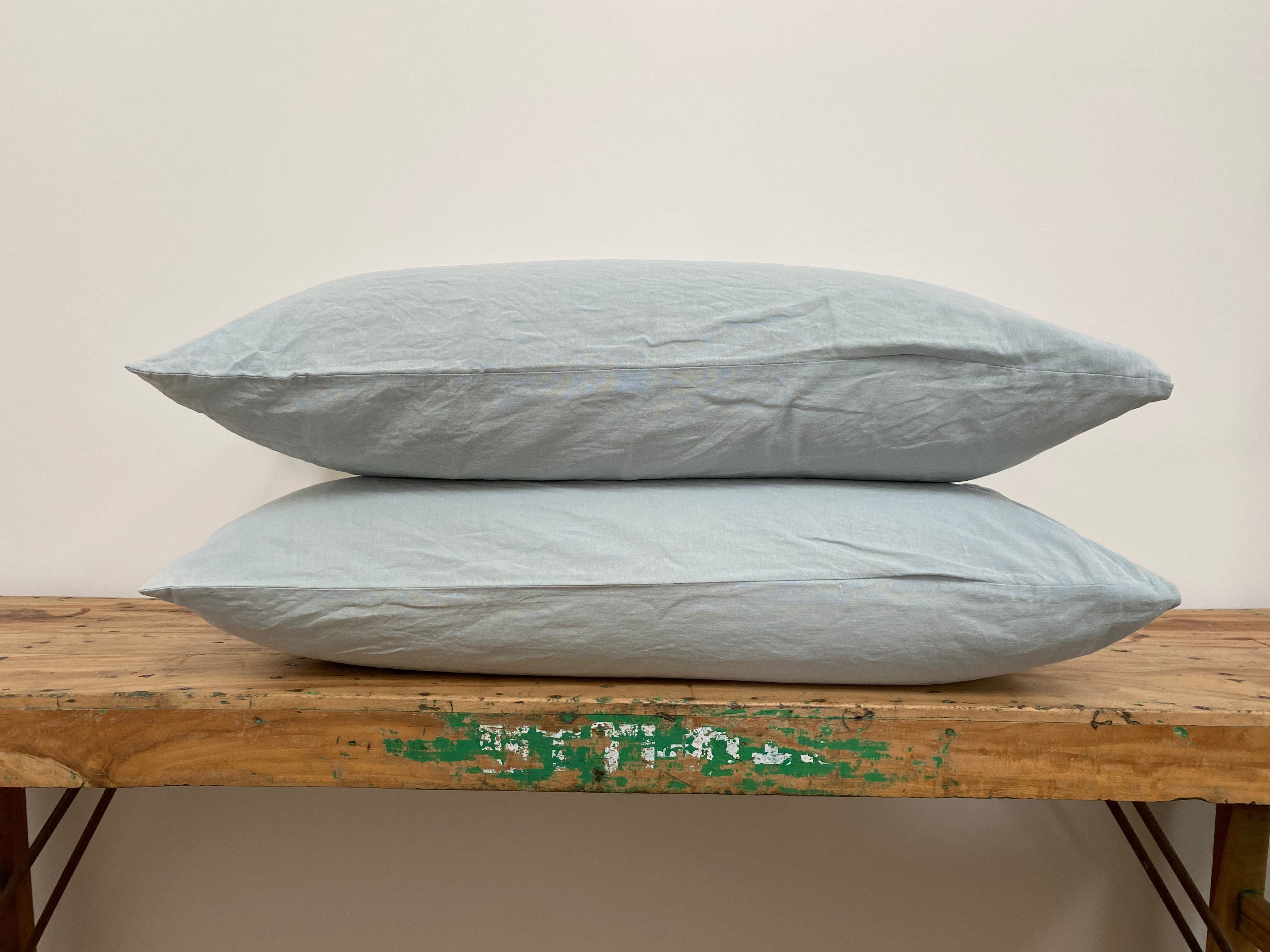 Powder Blue Pillowcases