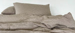 Load image into Gallery viewer, Natural Stripe Bedding Set
