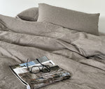 Load image into Gallery viewer, Natural Stripe Bedding Set
