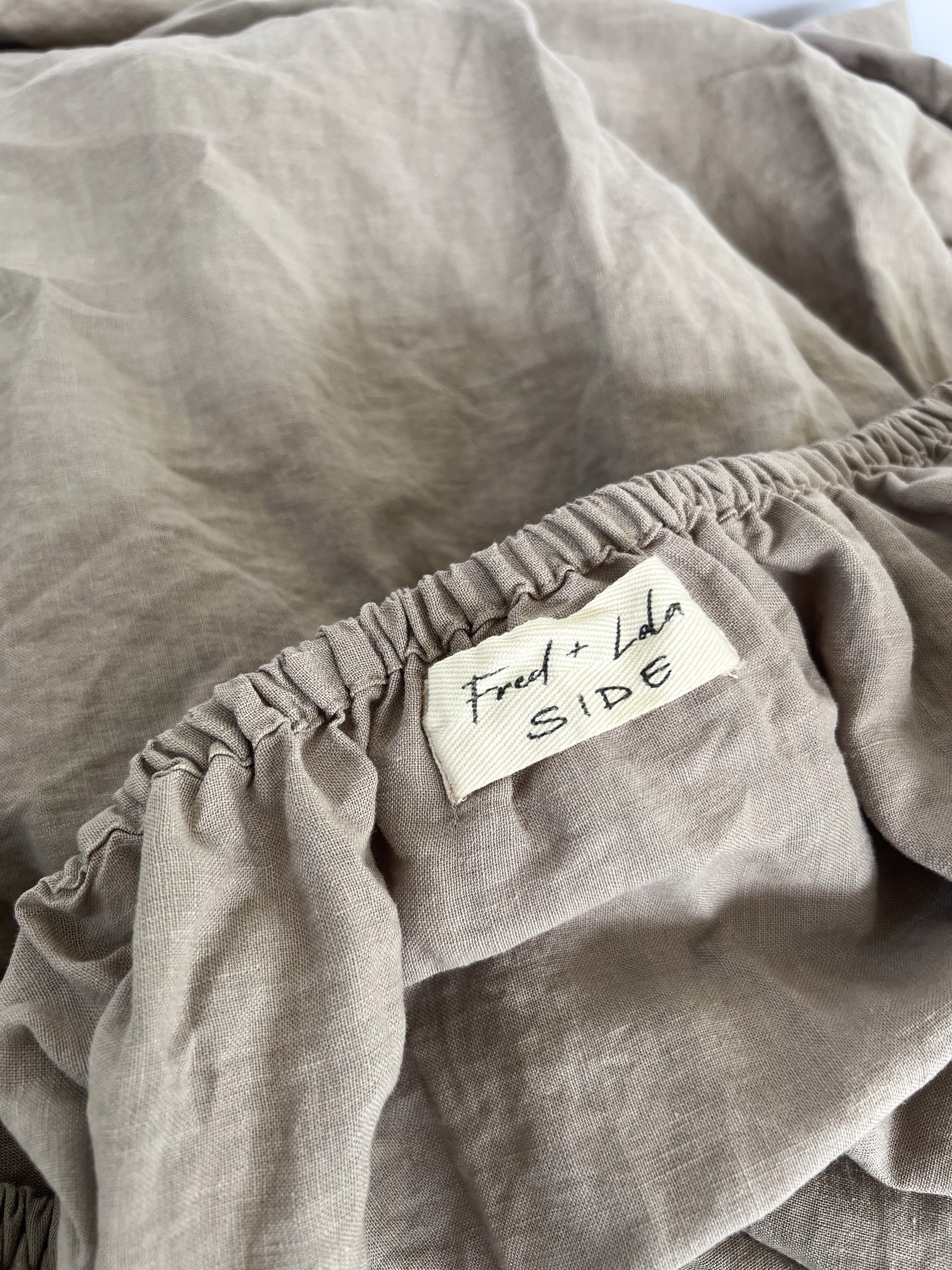Ash Fitted Sheet