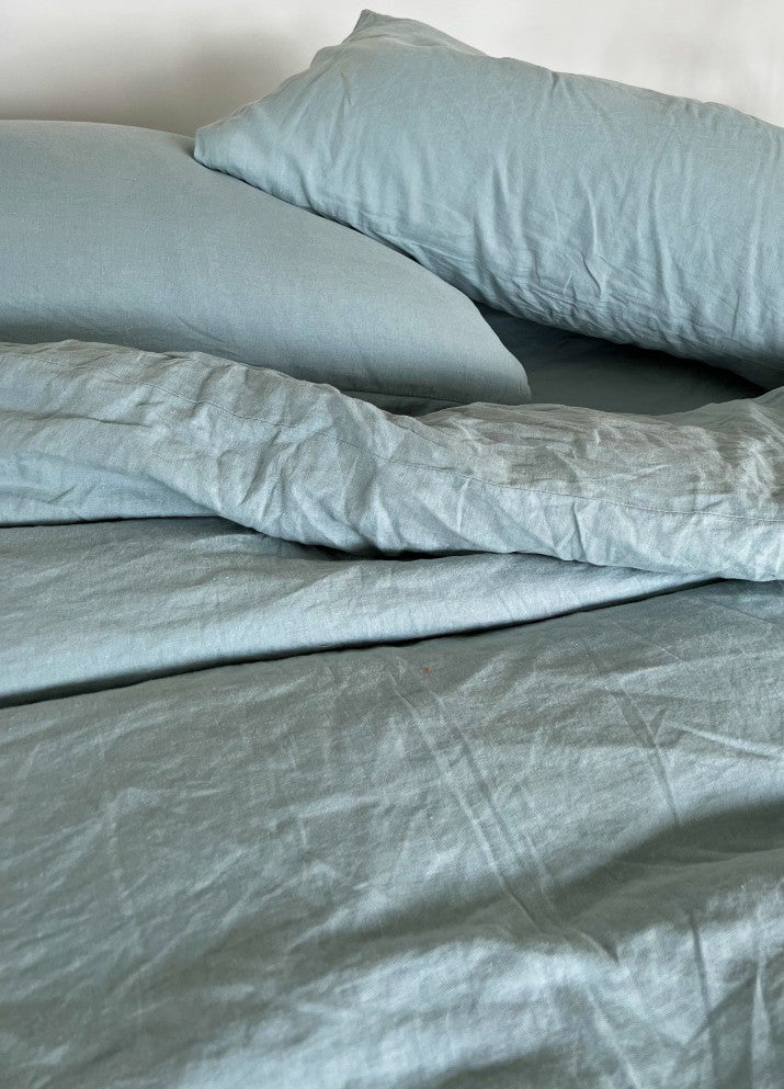 Powder Blue Bedding Set