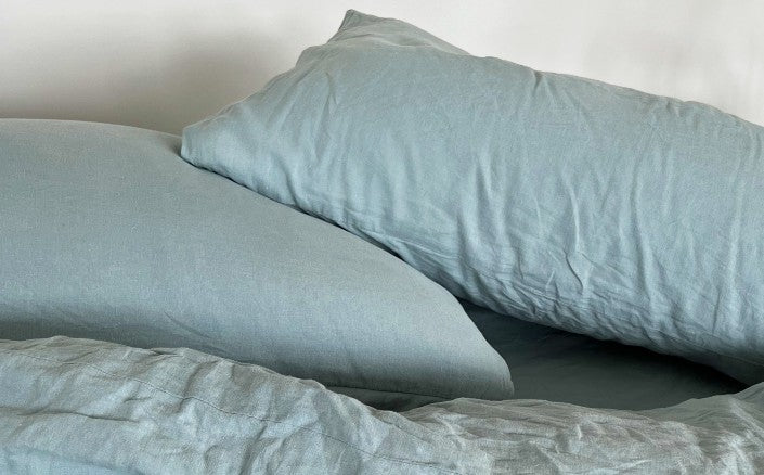 Powder Blue Pillowcases