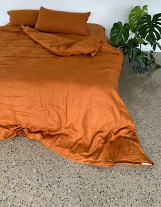 Rust Duvet Cover