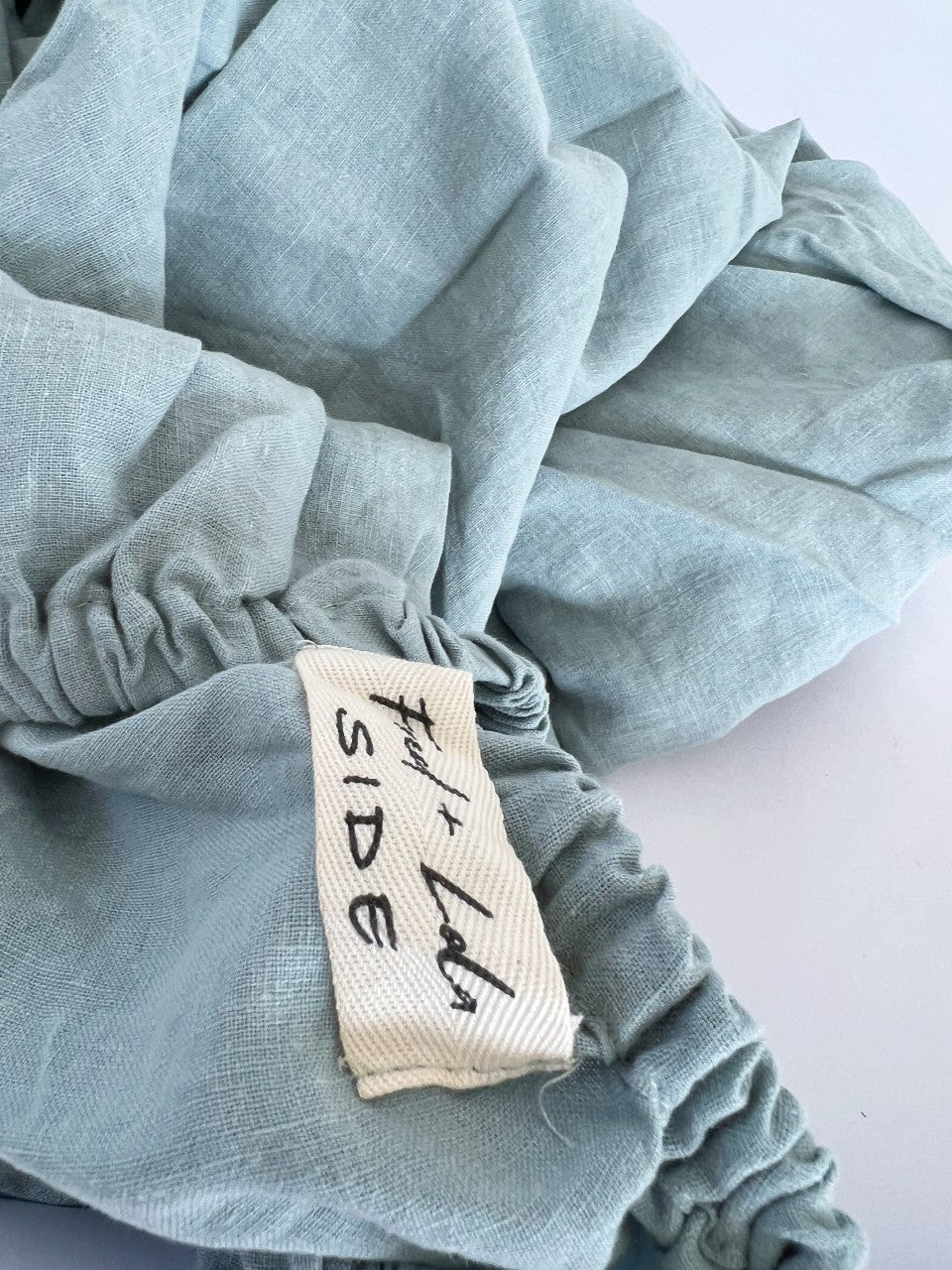 Powder Blue Fitted Sheet